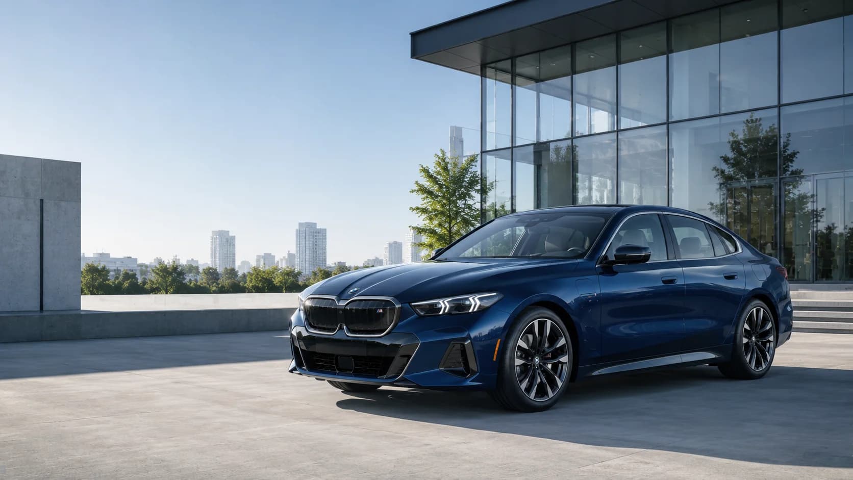 2026 BMW i5 Sedan front three-quarter view