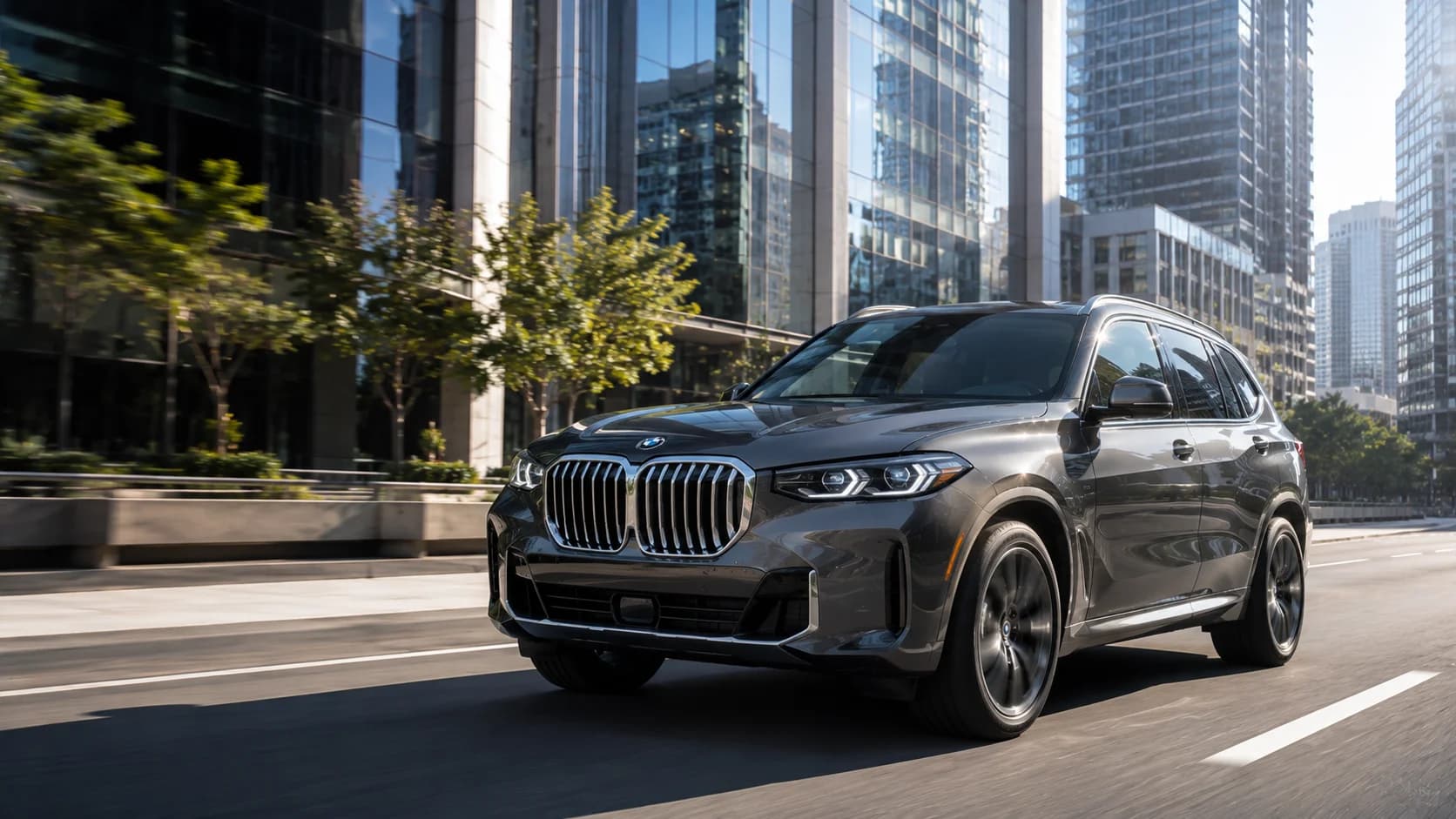 2026 BMW X5 Sports Activity Vehicle front three-quarter view