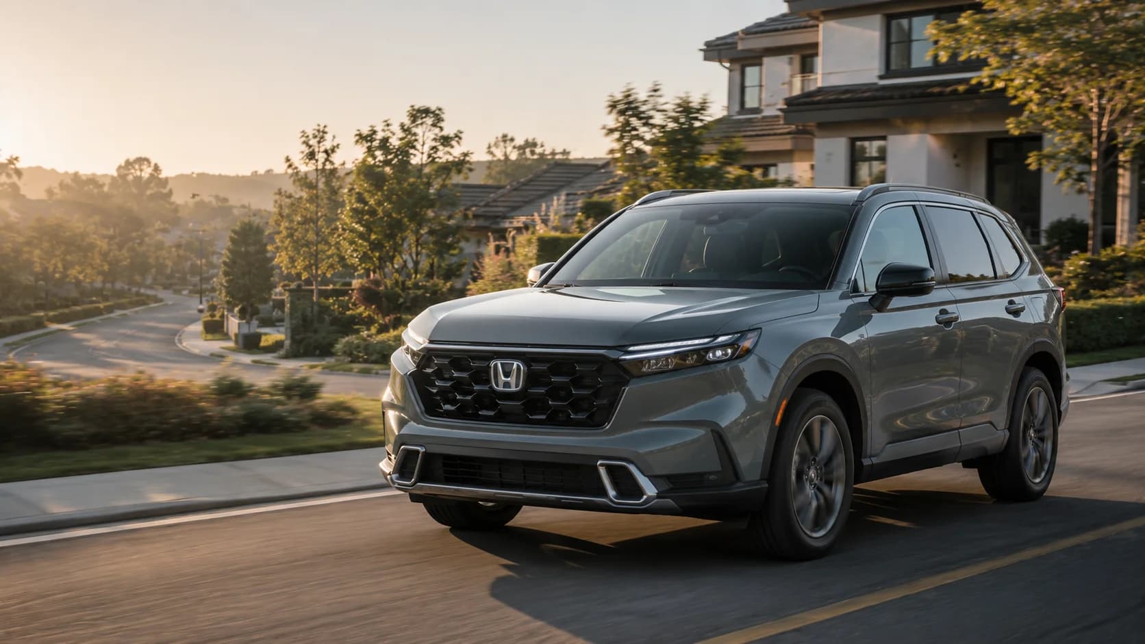 2026 Honda CR-V SUV in three-quarter front view