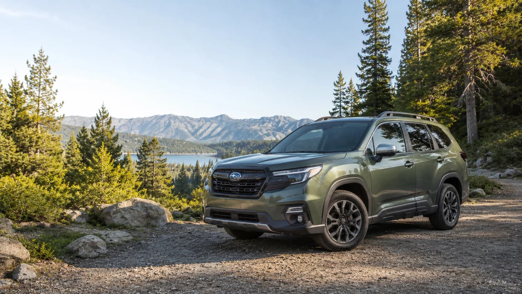 2026 Subaru Forester Touring front three-quarter view