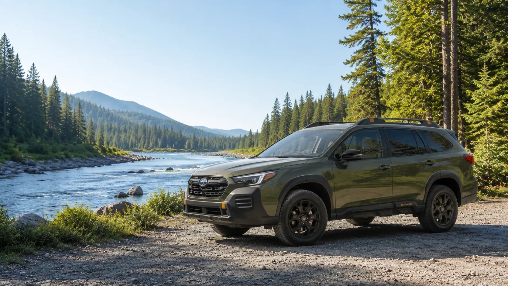 2026 Subaru Outback Touring XT front three-quarter view